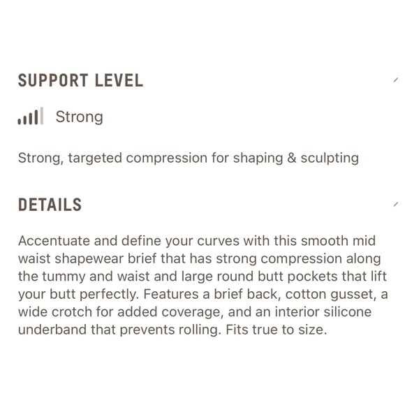 NEW Skims Seamless Sculpt Mid Waist Brief in Desert Women’s S/M - Picture 5 of 6